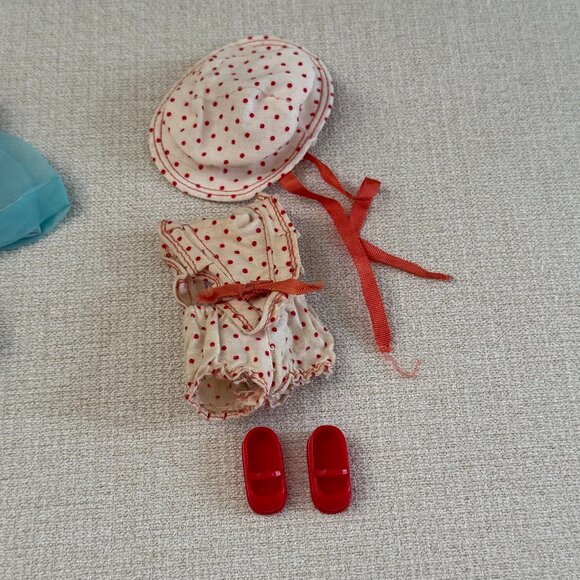 Vintage Mattel Barbie Little Sister Tutti Clothes 2 Outfits - Picture 7 of 9
